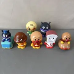 アンパンマン 7体セット ソフビ　ガチャ