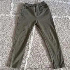 廃盤◾️無印良品　子供服　カーキのパンツ　130cm