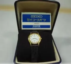 SEIKO SPIRIT ゴールド ×ブラック腕時計