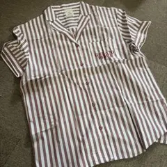 ジェラートピケ アメリカンチェリーストライプ柄バッグ刺繍のサムネイル