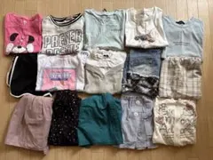 春夏服15点セット スカート ワンピース Tシャツ まとめ売り