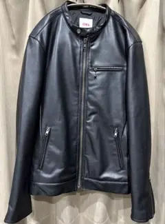 な*ー様 【美品】 EDWIN エドウィン ライダース レザージャケット 革ジャ