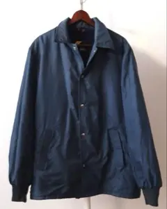【70s〜80s】Sears シアーズ ナイロンジャケット L ネイビー VTG