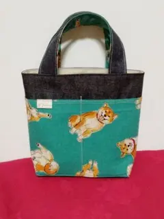 ミニトートバッグ（柴犬）