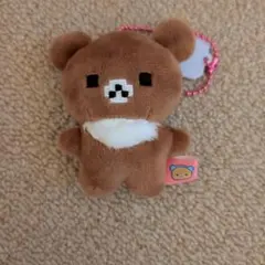 リラックマシリーズ茶色こぐまキーホルダーマスコット