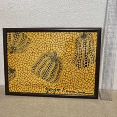 草間彌生　考えるかぼちゃ　 1993年　シルクスクリーン 草間彌生《考えるかぼちゃ》 | アートプラットフォームジャパン（APJ）