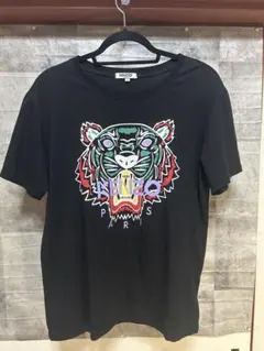 KENZO トラ グラフィック Tシャツ Lサイズ ブラック