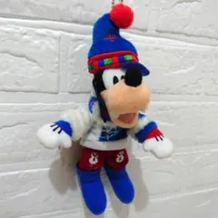 グーフィー　ぬいぐるみバッジ　ディズニーランド　2013年