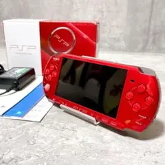 ほぼ未使用 PlayStation PSP-3000 ラディアントレッド 本体