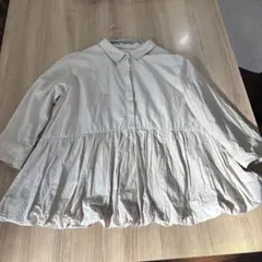 しまむらSEASON REASON ベージュ シャツワンピース L L