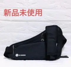 【新品未使用】U-Makes ブラック スリングバッグ