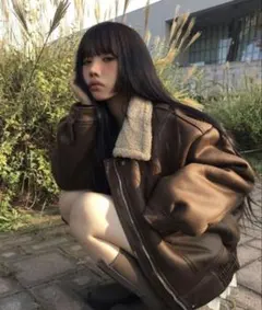 anyonemore ムートンコート