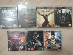 PS3 中古ソフト 7本 まとめ売り 動作確認済み