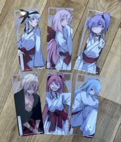 転生したらスライムだった件 フェア特典 クリアしおり 6枚セット