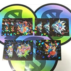 新品非売品 ポケモンメガシンカステッカー 4種10 枚セット ポケセン
