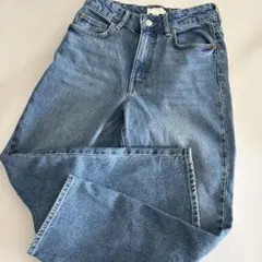 H&M ストレートデニムパンツ ブルー EUR36のサムネイル