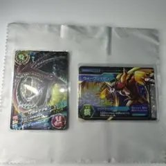 超デジカ大戦 MR Digimon Card 2枚セット　pair set