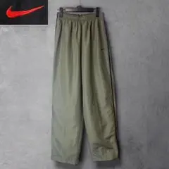 00's Nike テック ナイロンパンツ M カーキ Y2K 古着 アーカイブ