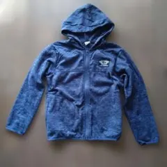 トップバリュー　フリース　パーカー　140cm ネイビー