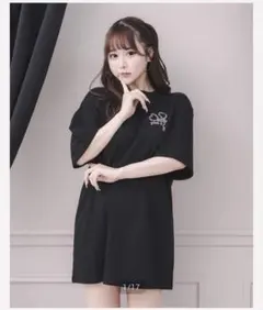 pium shopping bunny オーバーサイズ半袖Tシャツ ピンク - メルカリ