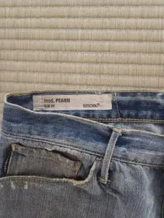55DSL mod. PEARN ダメージデニムパンツ w32のサムネイル