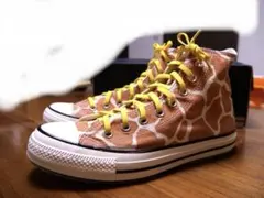 CONVERSE ハイカット キリン柄 27cm