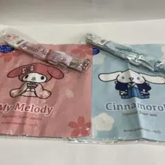 My Melody & Cinnamoroll タオルセット4点セット