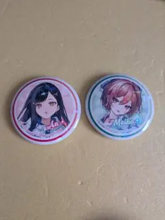 プロセカ ローソンコラボ ホログラム缶バッジ 白石杏 MEIKO