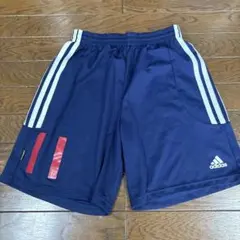 adidas アディダス　Climalite ネイビー ハーフパンツ　JP M
