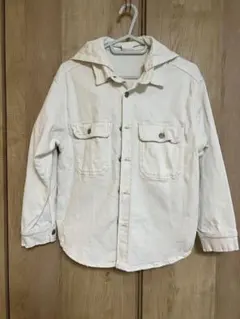 ZARA フード付きデニムジャケット 9サイズ