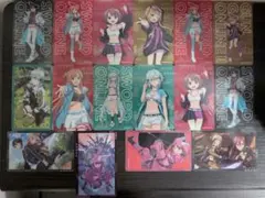ソードアートオンライン　 メモリアルクリアカードコレクション　 16枚セット