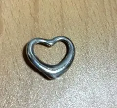 ティファニー　シルバー オープンハート　ネックレス　トップのみ