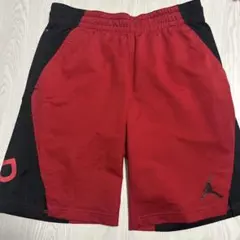 Jordan DRI-FIT バスケットボールパンツ M 赤黒