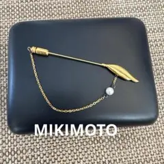 MIKIMOTO リーフモチーフ　ブローチのサムネイル