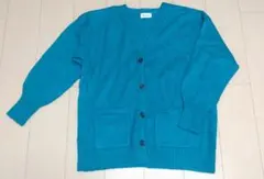 Alma Design 新品未使用 タグなし Vネック グリーン カーディガン