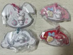 サンリオキャラクターズ　パッケージチャーム　4個セット