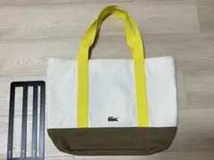 LACOSTE　ラコステ　トートバッグ　キャンバス　マチありのサムネイル
