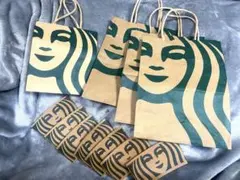 Starbucks スリーブ&ショッパーセット