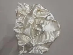 バンボ　フリルカバー ホワイト