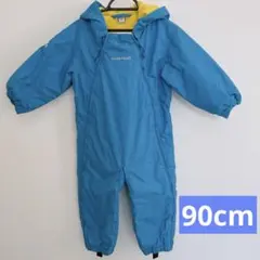 モンベル 90cm キッズ スキーウェア ジャンプスーツ