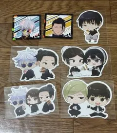 呪術廻戦　ステッカー　７点セット