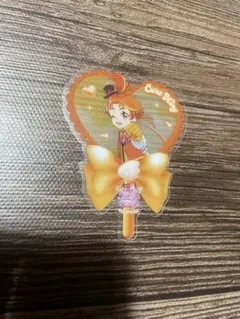 キュアウィング　うちわ型クリアカード　映画入場特典　プリキュア