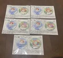 五等分の花嫁　きゃらっとくじ　E賞 四葉 バッジのサムネイル