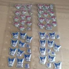 サンリオ　セリアぷっくりシール　マイメロ　クロミ　まとめ売り