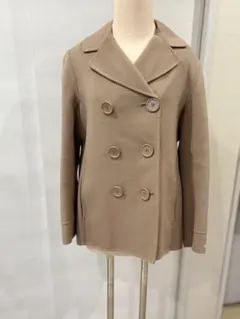 マックスマーラ　キャメル　ダブルブレスト ウールコート