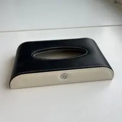 Mercedes-Benz ティッシュボックス ブラック/アイボリー