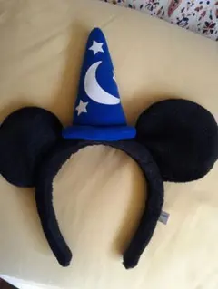 ミッキー耳 魔法使い帽子 カチューシャ