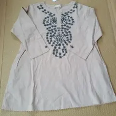新品★artipur（東京かんかん）刺繍ポケット付チュニック