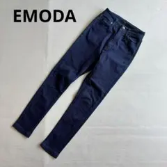 【エモダ】デニムスキニーパンツ　ハイウエスト　ストレッチ　カジュアル（1）
