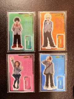 僕のヒーローアカデミア　アクリルスタンド 4枚セット　くら寿司